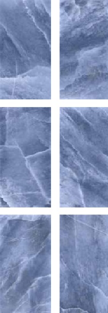 Großformatfliese Rondine Himalaya Light Blue 120x280cm 6 mm