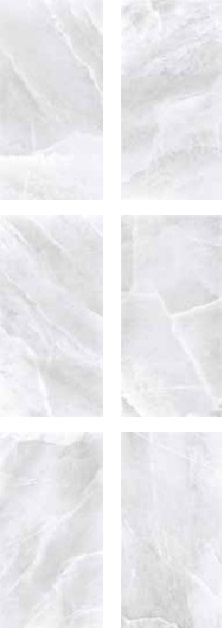 Großformatfliese Rondine Himalaya White 120x280cm 6 mm
