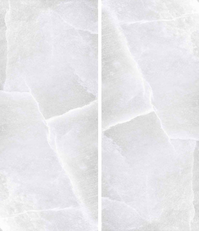 Großformatfliese Rondine Himalaya White 120x280cm 6 mm