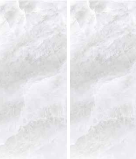 Großformatfliese Rondine Himalaya White 120x280cm 6 mm