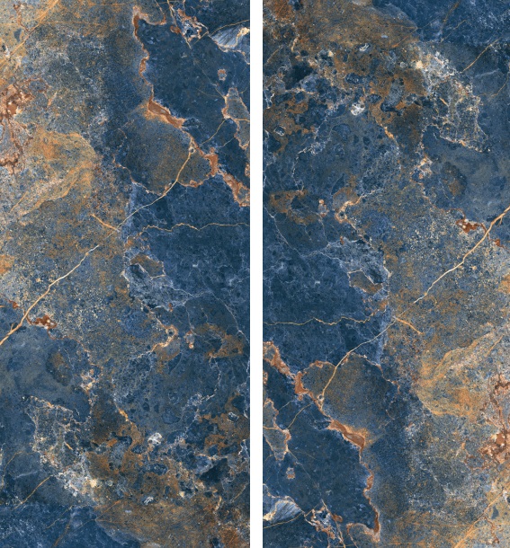 Großformatfliese AB Icaro Blue 120x260cm 7 mm