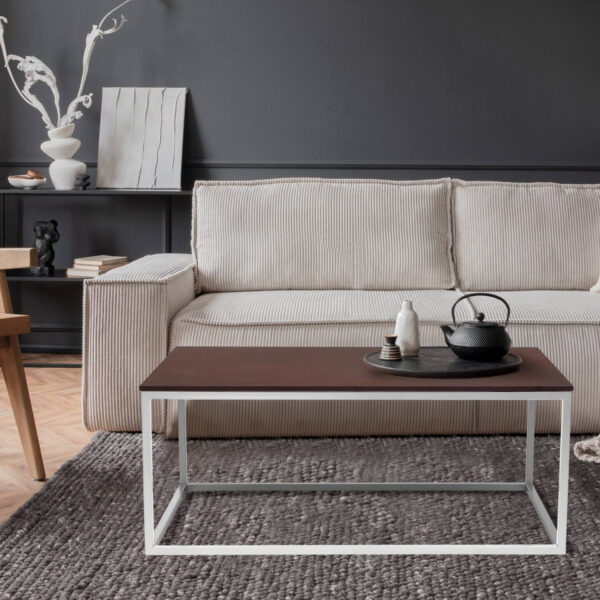 Tisch Franko Mulan aus Franko Keramik Ossido Bruno 100×60