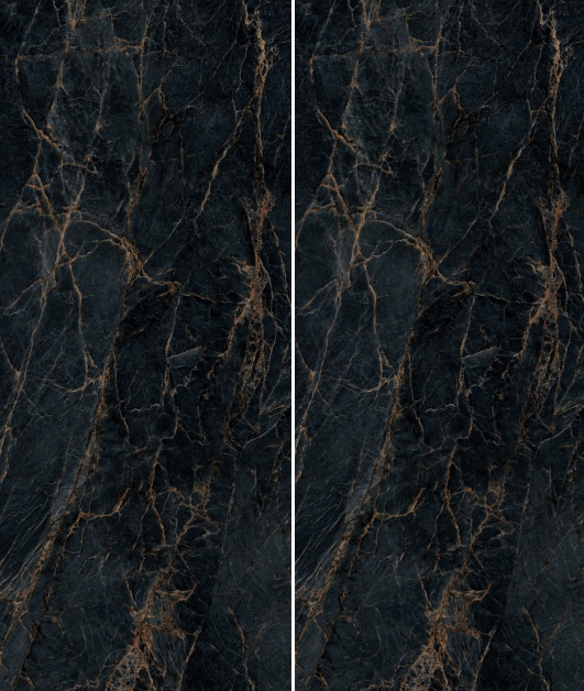 Großformatfliese AB Majestic Black 120x280cm 7 mm