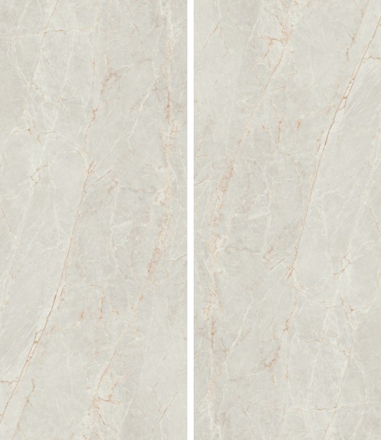 Großformatfliese AB Majestic Pearl 120x280 cm 6 mm oder 7 mm