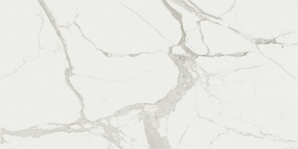 Küchenrückwand (Spritzschutz) aus Keramikplatte Florim Marble Statuario – matt