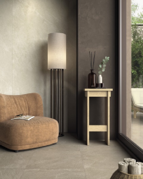 Großformatfliese Mirage Motley MT03 Wembley 120x278cm 6 mm