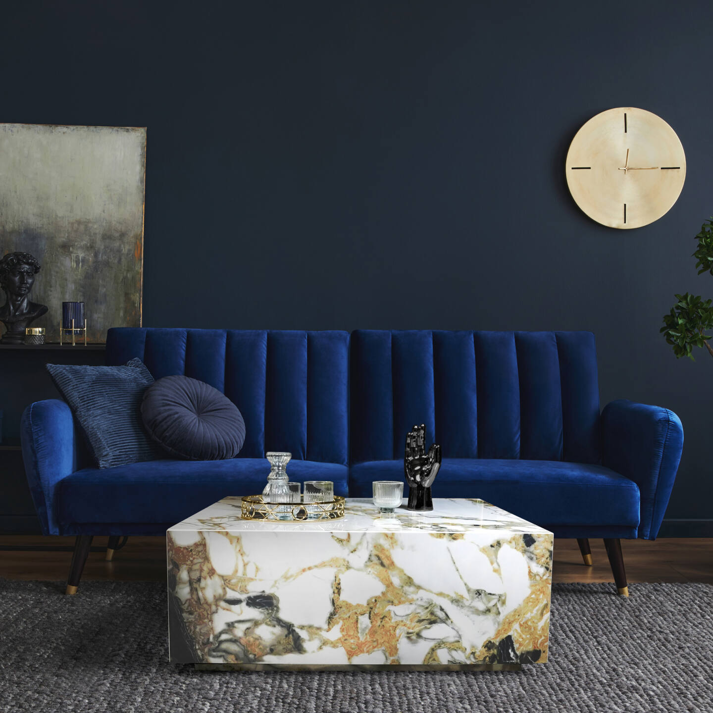 Tisch Franko Neyo aus Franko Keramik Gold Beauty 60×60