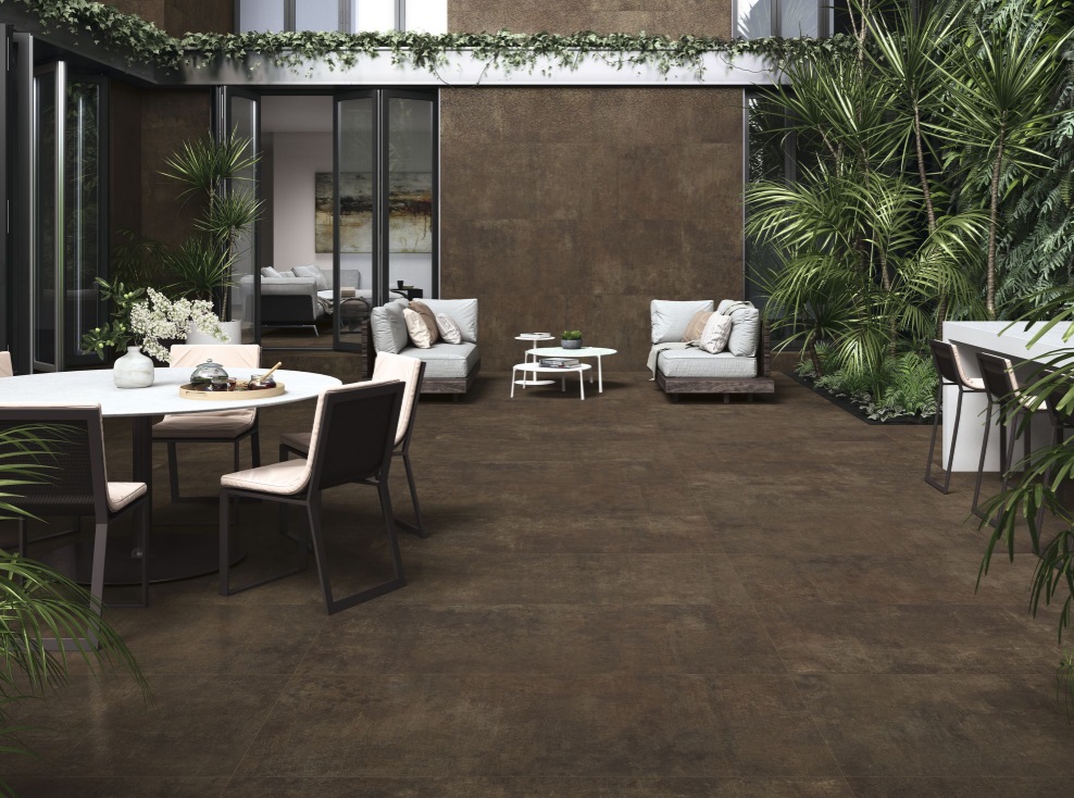 Großformatfliese Baldocer Oneway Copper 120x260cm 7 mm