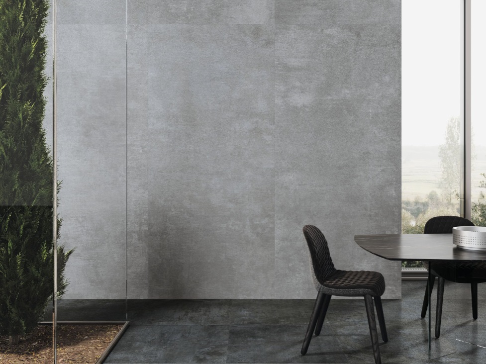 Großformatfliese Baldocer Oneway Steel 120x260cm 7 mm