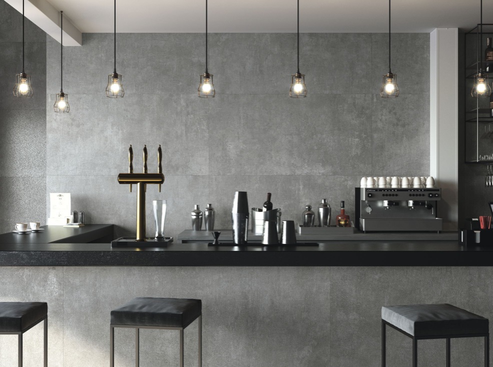 Großformatfliese Baldocer Oneway Steel 120x260cm 7 mm