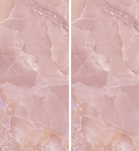 Großformatfliese Baldocer Onyx Rose 120x260cm 7 mm