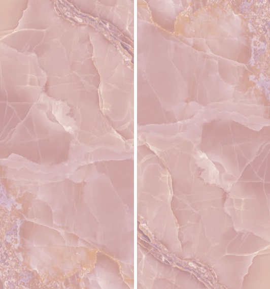Großformatfliese Baldocer Onyx Rose 120x260cm 7 mm
