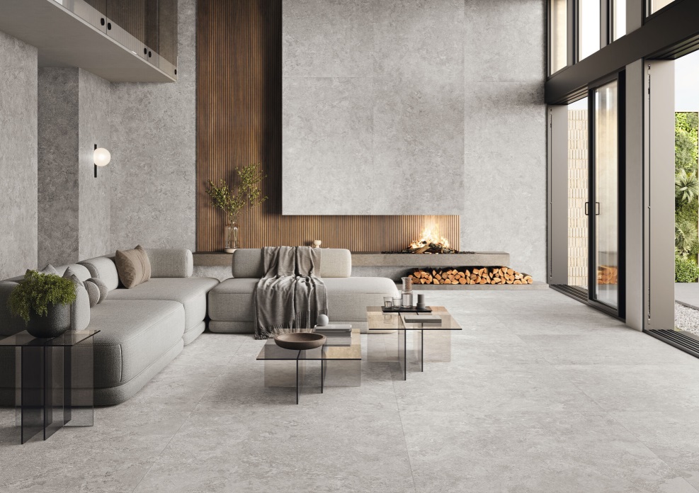 Großformatfliese Baldocer Orion Grey 120x280cm 6 mm