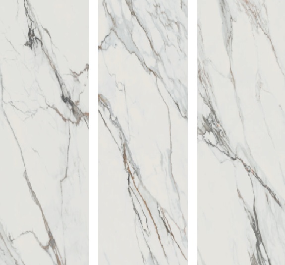 Großformatfliese Alaplana Paonazzo White 120x280cm 6 mm