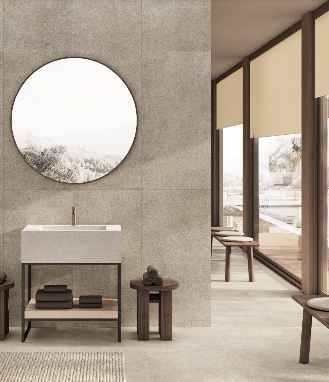 Großformatfliese Mirage ReStone RS02 Safari 120x278cm 6 mm