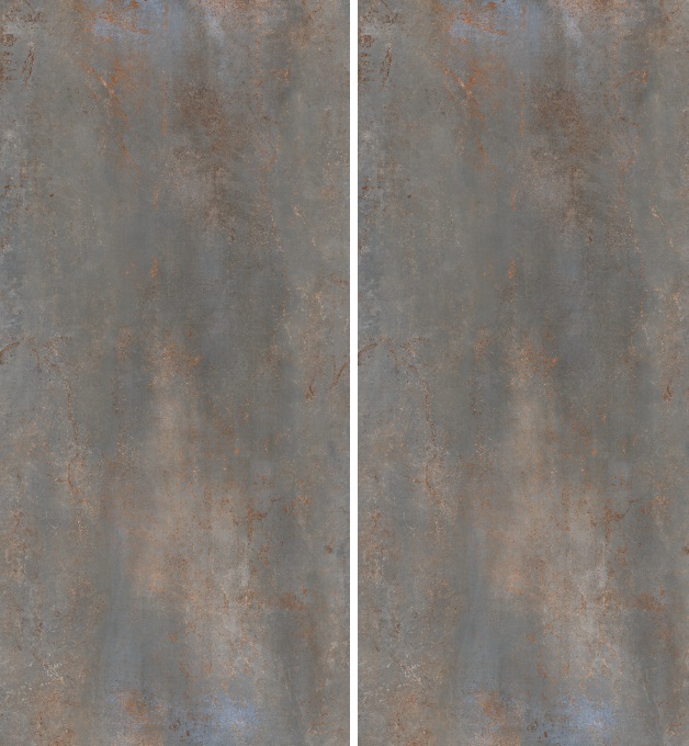 Großformatfliese AB Rhodium Steel 120x260cm 6 mm