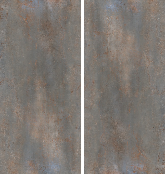 Großformatfliese AB Rhodium Steel 120x260cm 6 mm