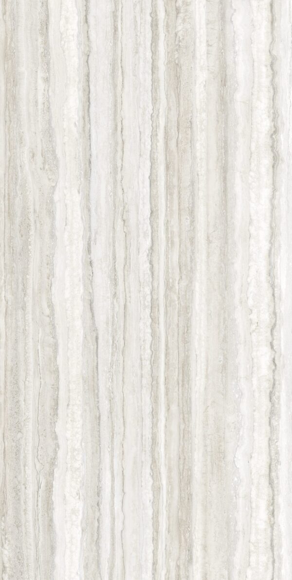 Großformatfliese Franko Travertino Grigio 160x320cm 6 mm