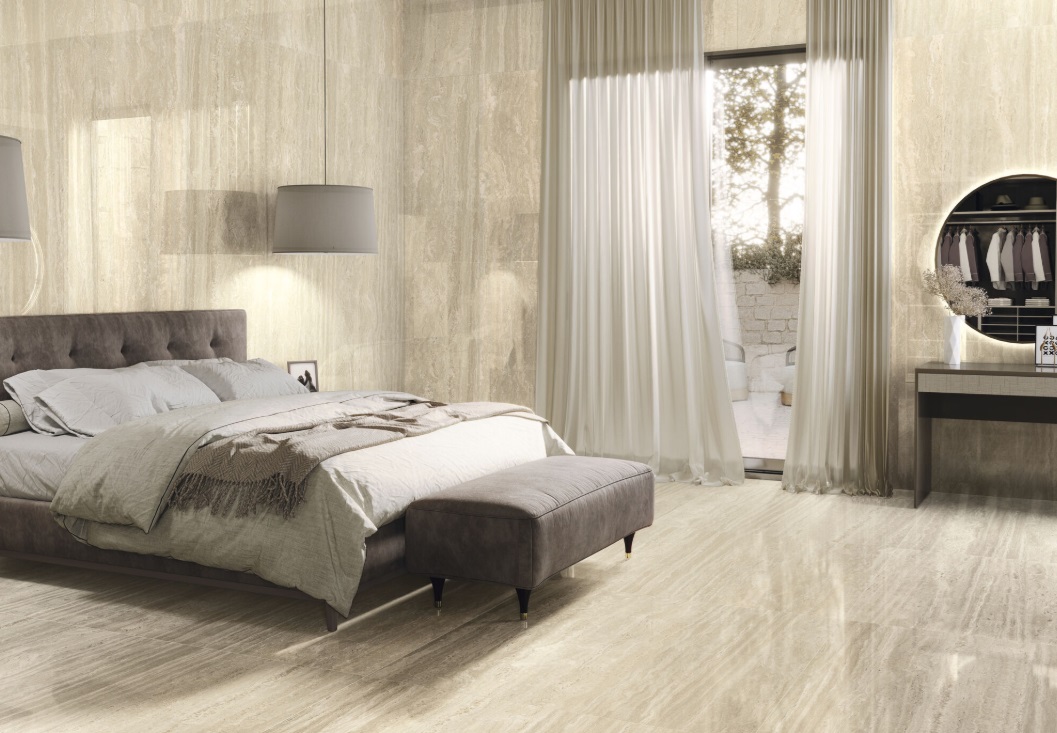 Großformatfliese Baldocer Venice Miele 120x260cm 6 mm oder 7 mm