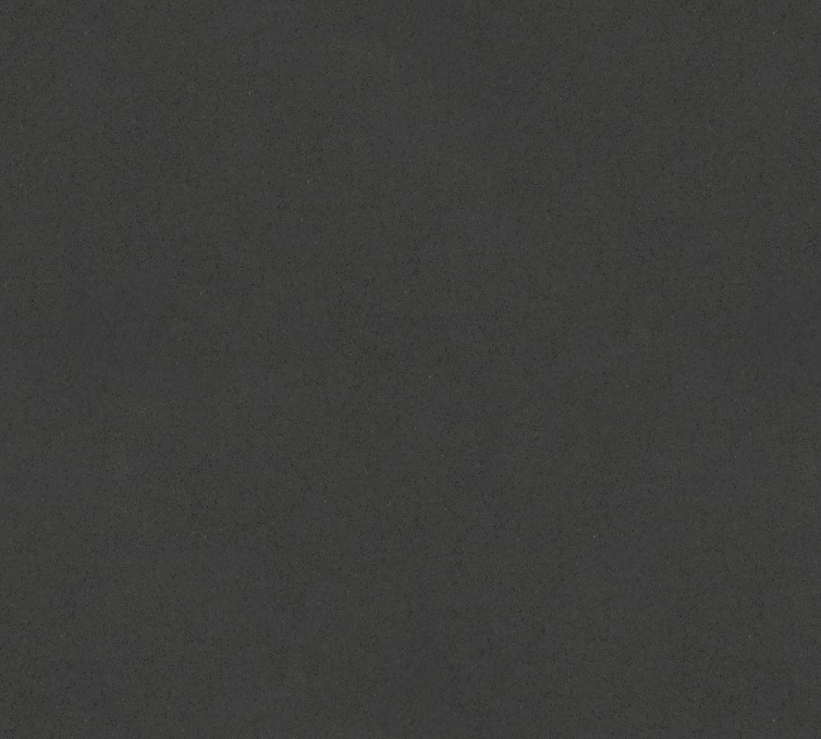 Technistone Crystal Anthracite Pure küchenarbeitsplatte aus Konglomerat nach Maß, Schwarz – Poliert