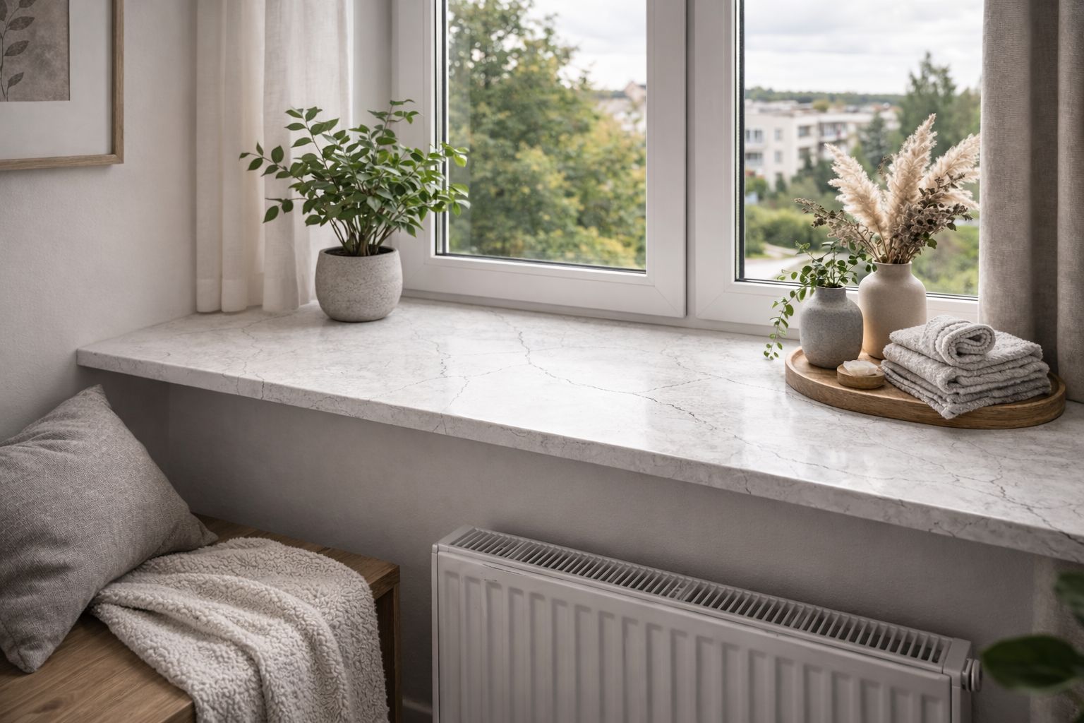 Konglomerate F-Quartz Concrete Motion für die Arbeitsplatte