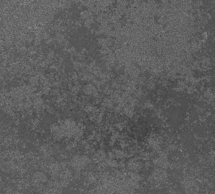 Technistone Residente Dark küchenarbeitsplatte aus Konglomerat nach Maß, Schwarz – Terra