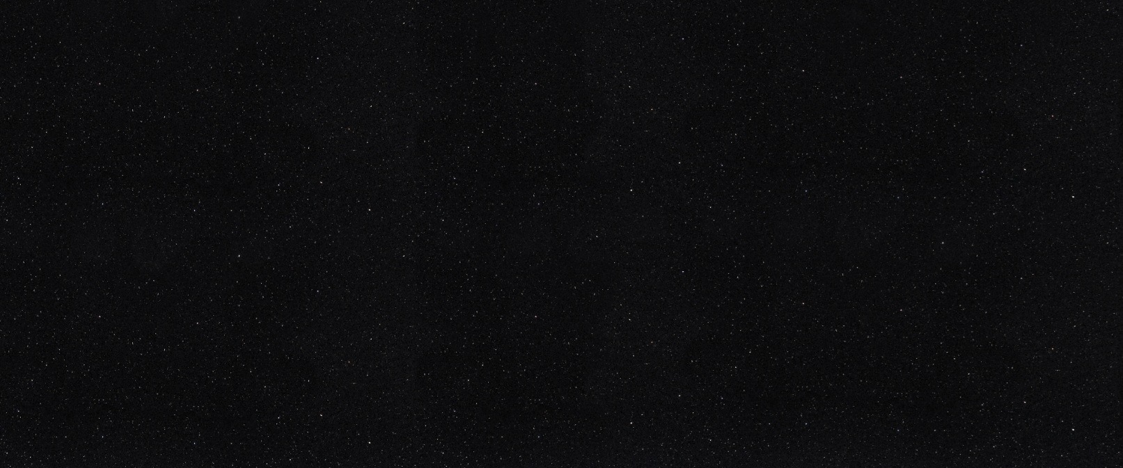 Technistone Starlight Black Küchenarbeitsplatte aus Konglomerat nach Maß, Schwarz – Poliert