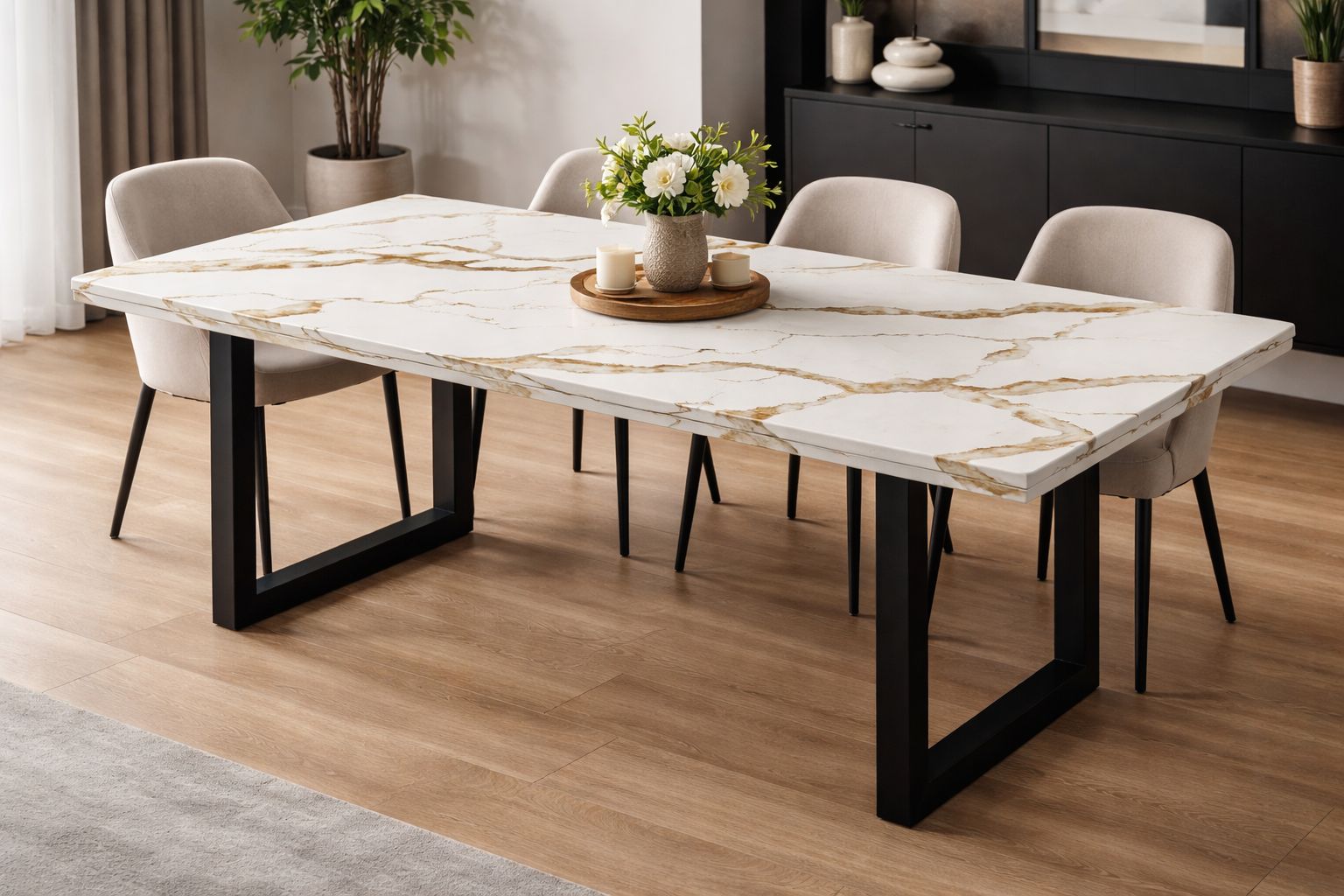 Konglomerate F-Quartz Calacatta Leonardo für die Arbeitsplatte