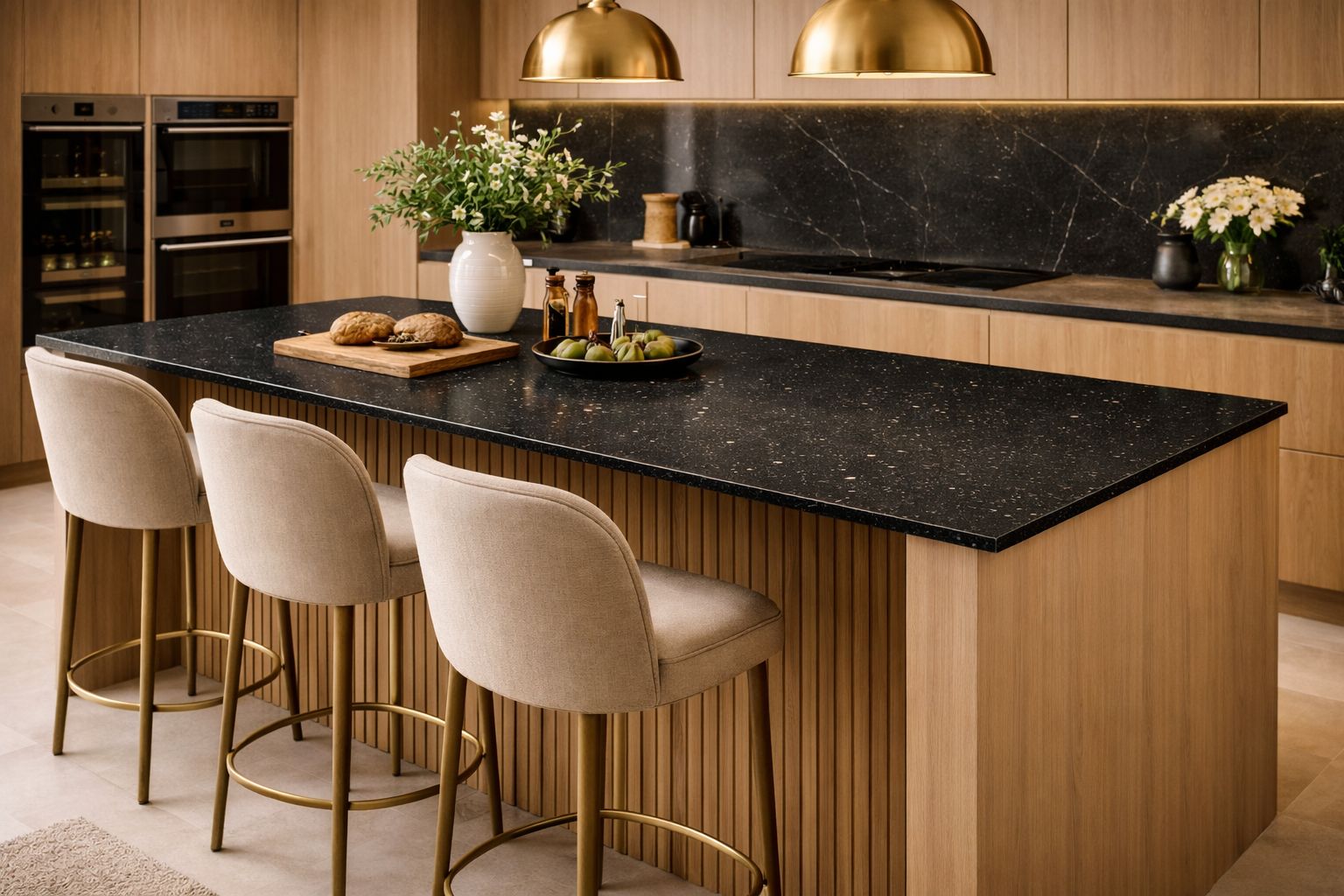 Konglomerate F-Quartz Galaxy für die Arbeitsplatte