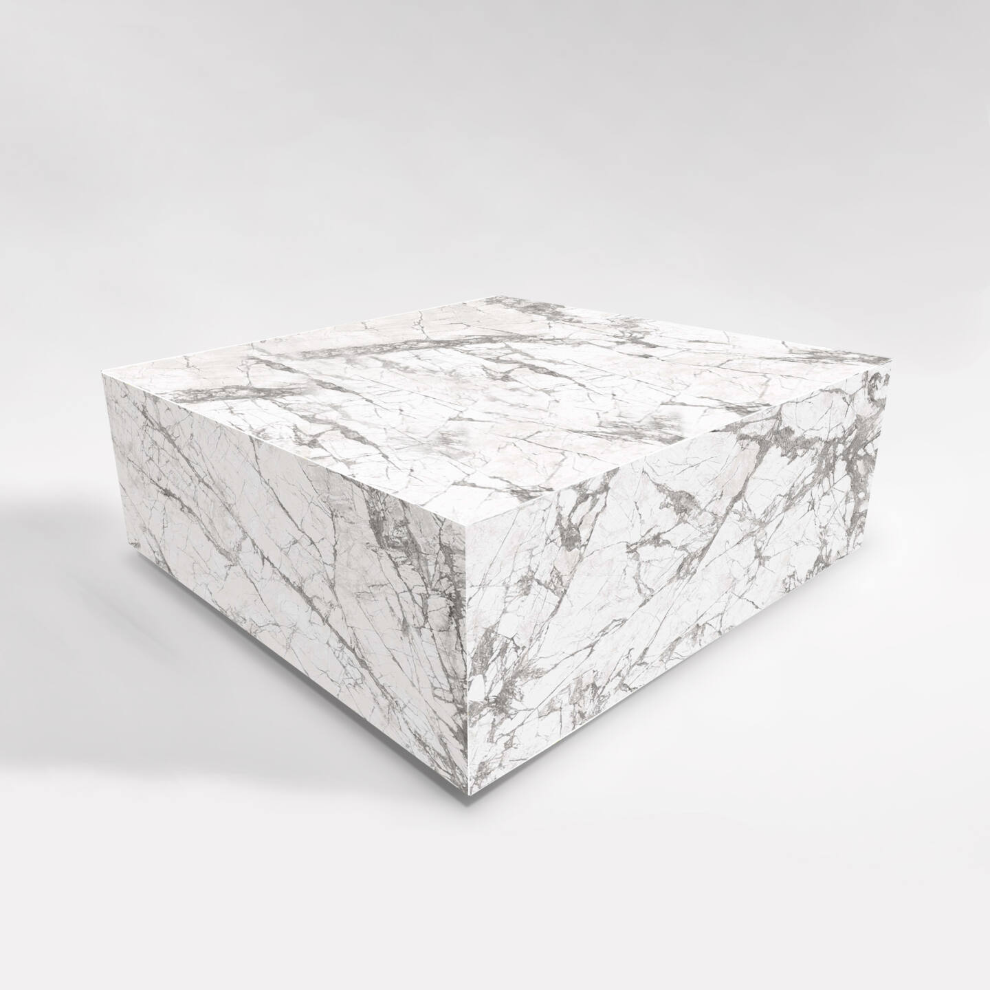 Tisch Franko Neyo aus Franko Keramik Invisible White 91×91