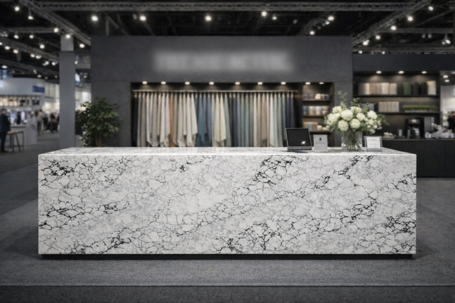 Konglomerate F-Quartz Arabescato Supremo für die Arbeitsplatte