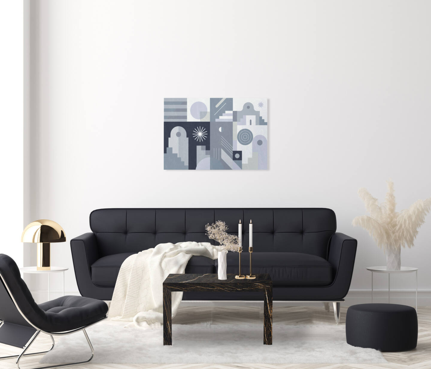 Tisch Franko Pina aus Franko Keramik Noir Desir 80×45