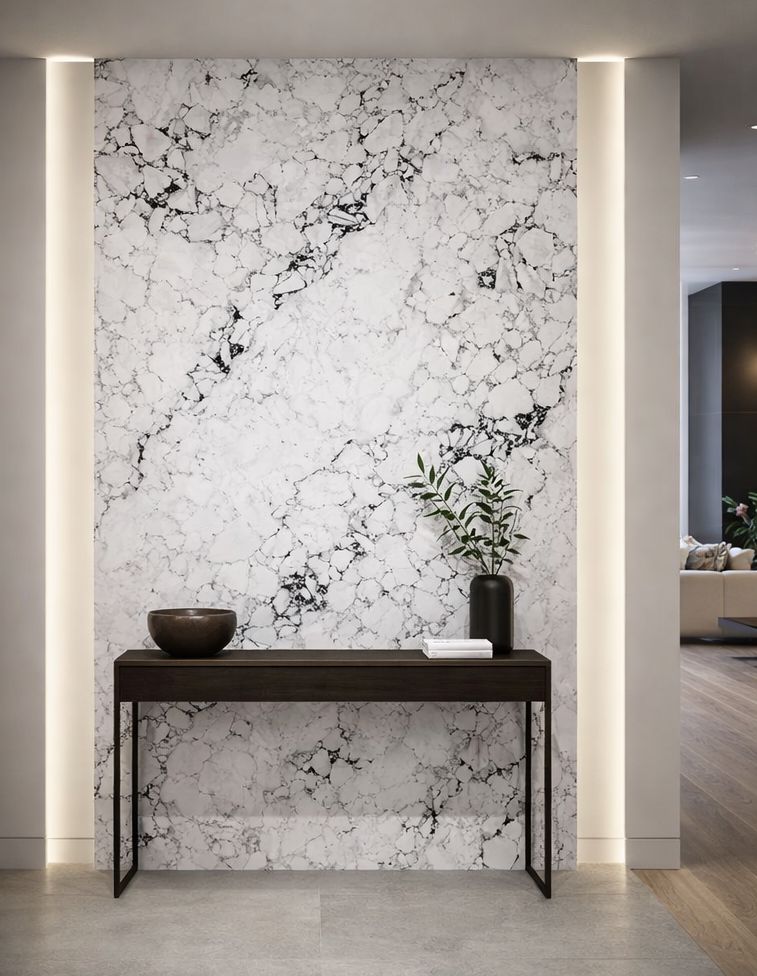 Konglomerate F-Quartz Arabescato Supremo für die Arbeitsplatte