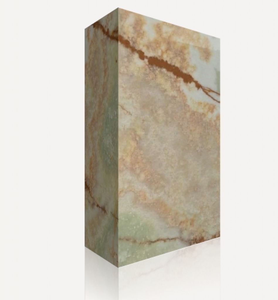 Onyx Green - beleuchteter Onyx - für Wände, Arbeitsplatten und Empfangstheken