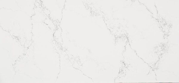 Küchenarbeitsplatte aus Konglomerat nach Maß, Weiß – Caesarstone Empira White - Poliert