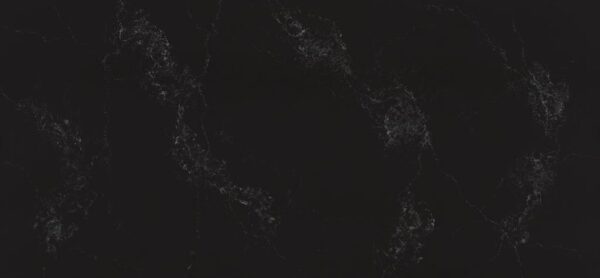 Küchenarbeitsplatte aus Konglomerat nach Maß, Schwarz – Caesarstone Empira Black - Poliert